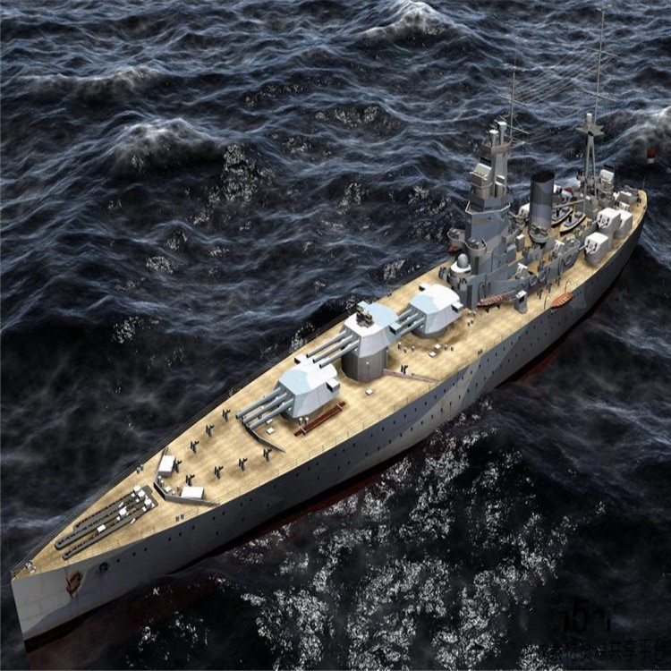 温宿纳尔逊军舰模型